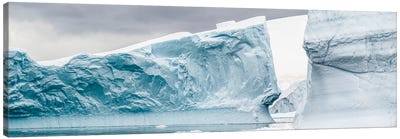 Glacier in the Southern Ocean, Antarctic Peninsula, Antarctica Canvas Art Print