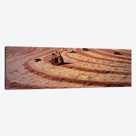 High angle view of rock formations, Vermillion Cliffs, Vermilion Cliffs National Monument, Arizona, USA Canvas Print #PIM15510} by Panoramic Images Canvas Artwork