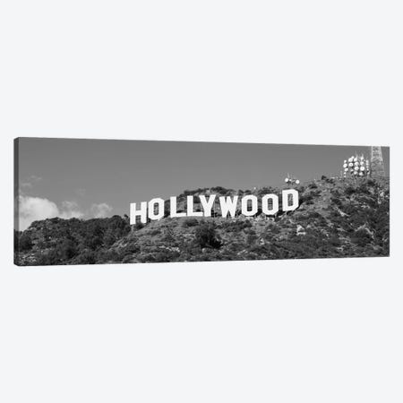 Hollywood Sign At Hollywood Hills, Los Angeles, California, USA Canvas Print #PIM15513} by Panoramic Images Canvas Wall Art
