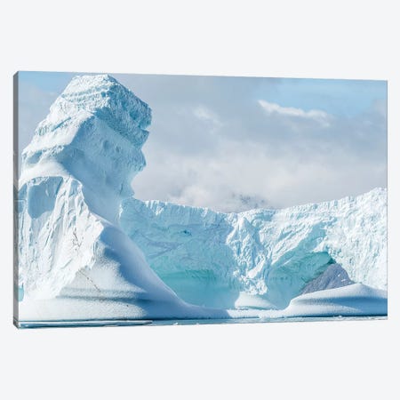 Iceberg floating in Southern Ocean, Antarctic Peninsula, Antarctica Canvas Print #PIM15524} by Panoramic Images Canvas Art