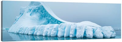Icebergs floating in the Southern Ocean, Antarctic Peninsula, Antarctica Canvas Art Print - Glacier & Iceberg Art