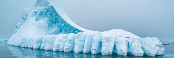 Antarctica: Icebergs floating in the Southern Ocean, Antarctic Peninsula, Antarctica by Panoramic Images