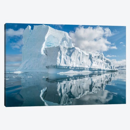 Icebergs floating in the Southern Ocean, Antarctic Peninsula, Antarctica Canvas Print #PIM15529} by Panoramic Images Canvas Art Print