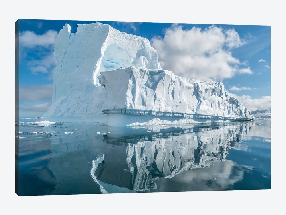 Icebergs floating in the Southern Ocean, Antarctic Peninsula, Antarctica by Panoramic Images 1-piece Art Print