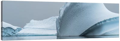Icebergs in the Southern Ocean, Iceberg Graveyard, Lemaire Channel, Antarctic Peninsula, Antarctica Canvas Art Print - Glacier & Iceberg Art
