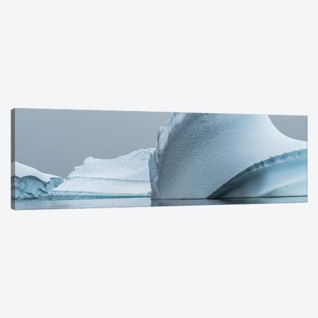 Icebergs in the Southern Ocean, Iceberg Graveyard, Lemaire Channel, Antarctic Peninsula, Antarctica Canvas Print #PIM15535} by Panoramic Images Art Print
