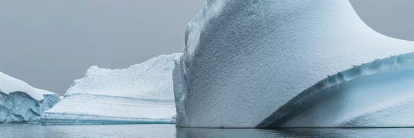 Icebergs in the Southern Ocean II, Iceberg Graveyard, Lemaire Channel, Antarctic Peninsula, Antarctica