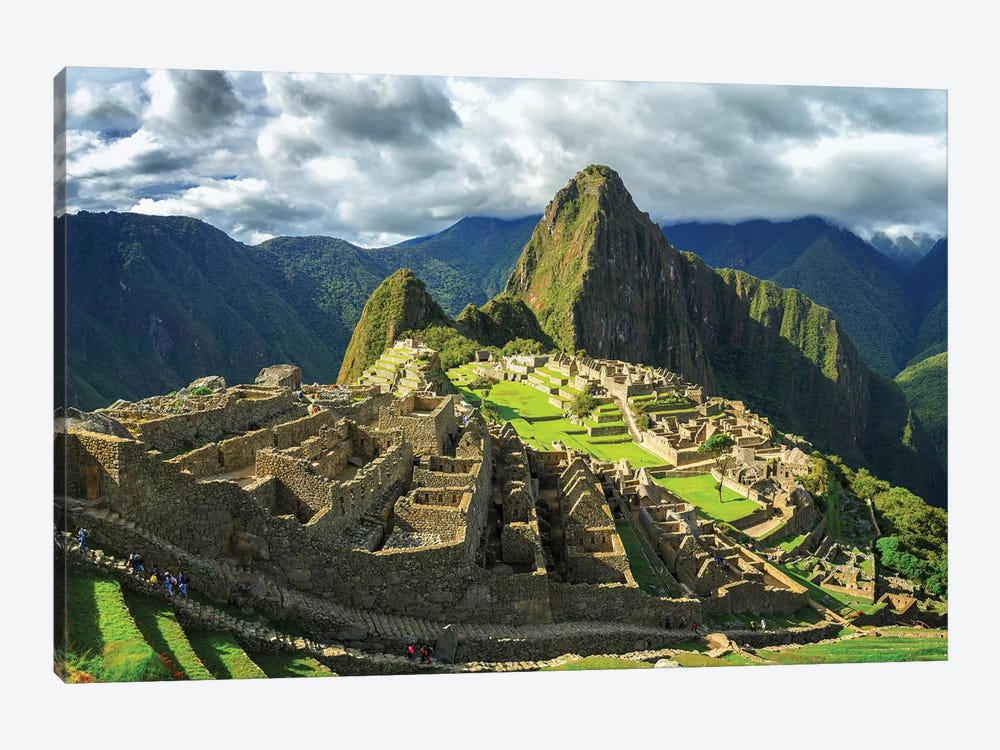 Inca City of Machu Picchu, Urubamba Province, Cusco, Peru by Panoramic Images 1-piece Canvas Wall Art
