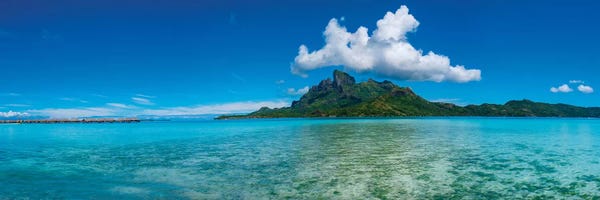 Tahiti: Islands in the Pacific Ocean, Bora Bora, Tahiti, French Polynesia by Panoramic Images