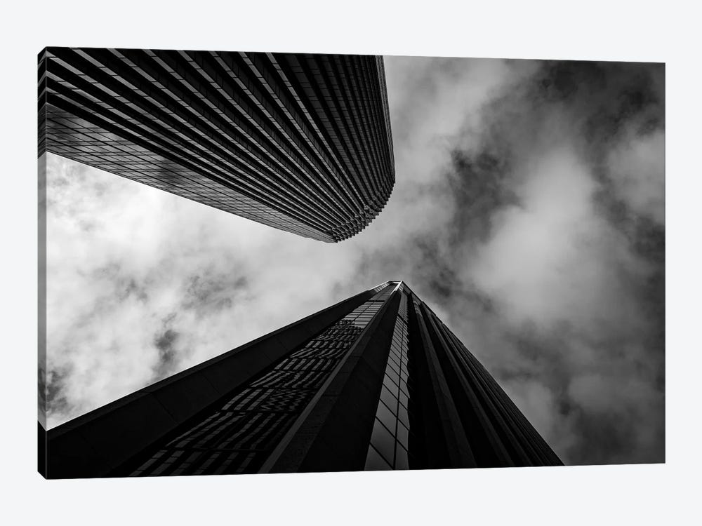 Looking up skyscrapers, San Francisco, California, USA by Panoramic Images 1-piece Art Print