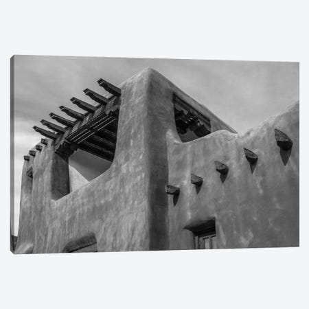 Low angle view of a museum, New Mexico Museum of Art, Santa Fe, New Mexico, USA Canvas Print #PIM15575} by Panoramic Images Canvas Art Print