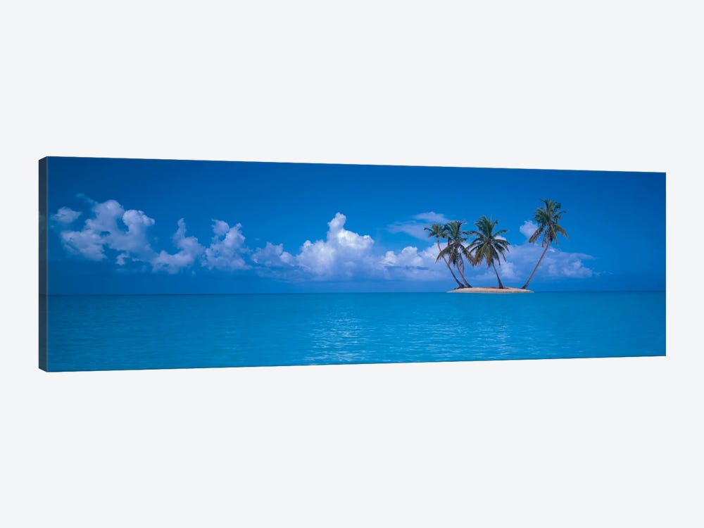 Tiny Uninhabited Island, Caribbean Sea by Panoramic Images 1-piece Canvas Artwork