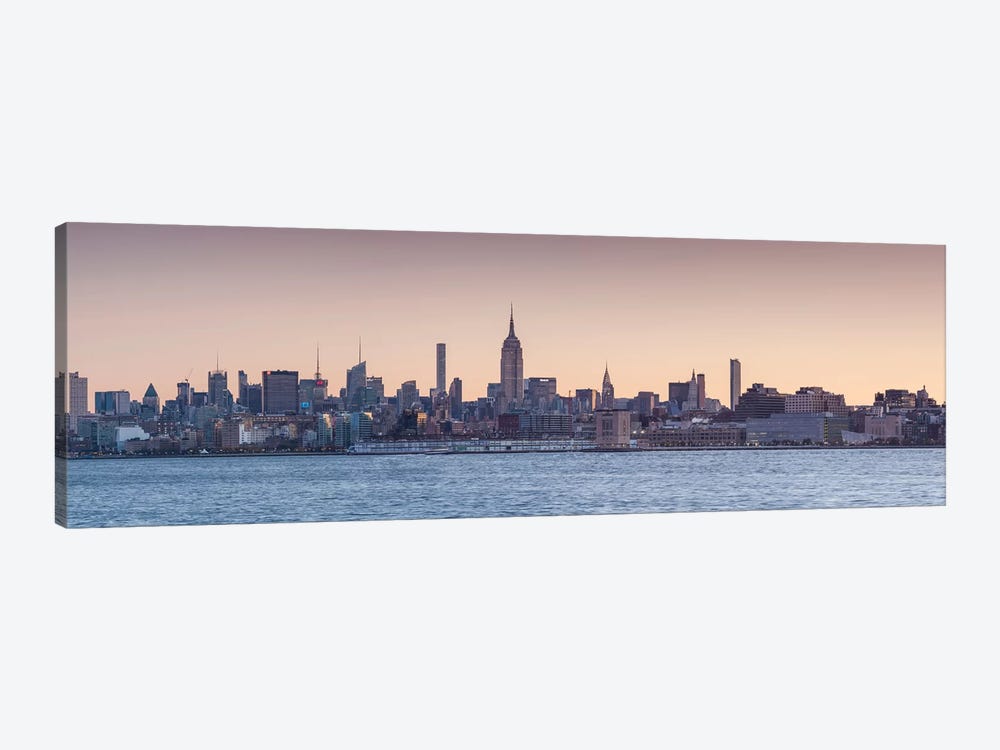 Manhattan skyline with Empire State Building, New York City, New York State, USA by Panoramic Images 1-piece Canvas Art