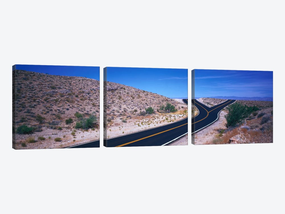 Fork In The Road by Panoramic Images 3-piece Canvas Art