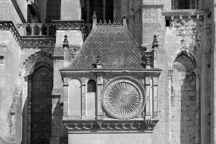 Pavillon de l'horloge, Chartres Cathedral, Chartres, Eure-et-Loir, France