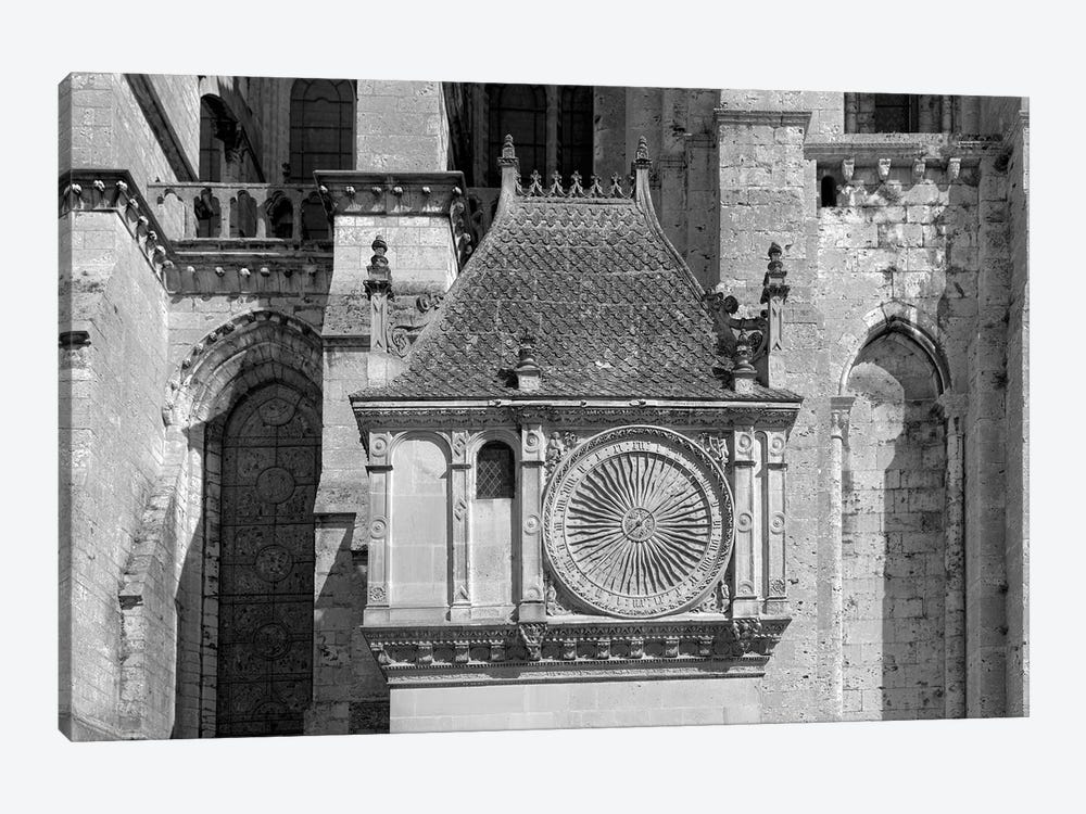 Pavillon de l'horloge, Chartres Cathedral, Chartres, Eure-et-Loir, France by Panoramic Images 1-piece Canvas Artwork