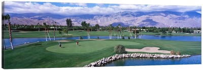 Golf CoursePalm Springs, California, USA Canvas Art Print - Golf Art