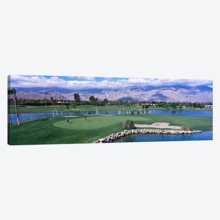 Golf CoursePalm Springs, California, USA Canvas Print #PIM1565} by Panoramic Images Art Print