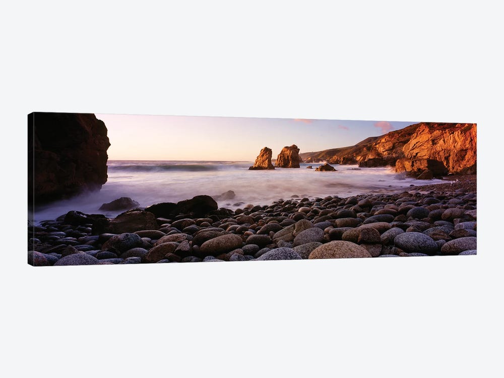 Rocky coast of Garrapata State Park, California, USA by Panoramic Images 1-piece Canvas Wall Art