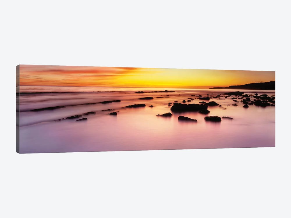 Rodeo Beach at sunrise, Golden Gate National Recreation Area, Marin County, California, USA by Panoramic Images 1-piece Canvas Print