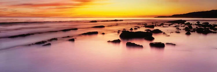 Rodeo Beach at sunrise, Golden Gate National Recreation Area, Marin County, California, USA