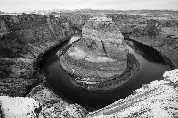 Arizona: Scenic view of Horseshoe Bend, Arizona, USA by Panoramic Images