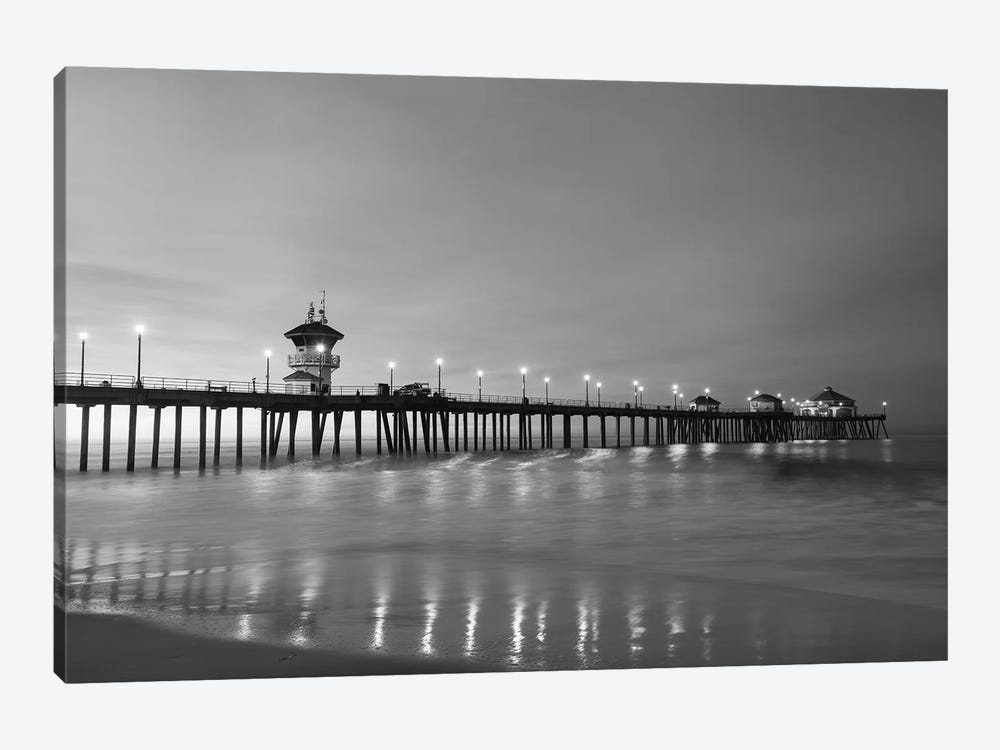 Scenic view of Huntington Beach Pier, California, USA by Panoramic Images 1-piece Canvas Artwork