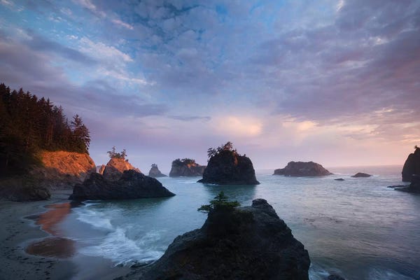 Oregon: Rrock Formations, Cannon Beach, Samuel H. Boardman State Scenic Corridor, Oregon, USA by Panoramic Images