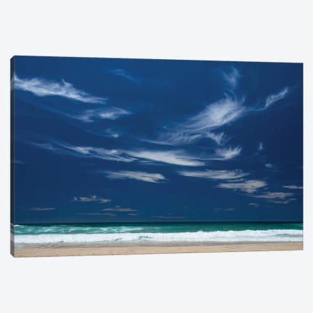 Scenic view of the ocean, Byron Bay, New South Wales, Australia Canvas Print #PIM15728} by Panoramic Images Canvas Art Print