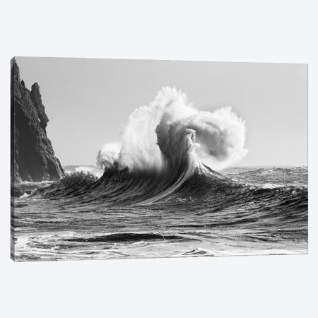 Scenic view of wave, Cape Disappointment, Oregon, USA Canvas Print #PIM15730} by Panoramic Images Canvas Art