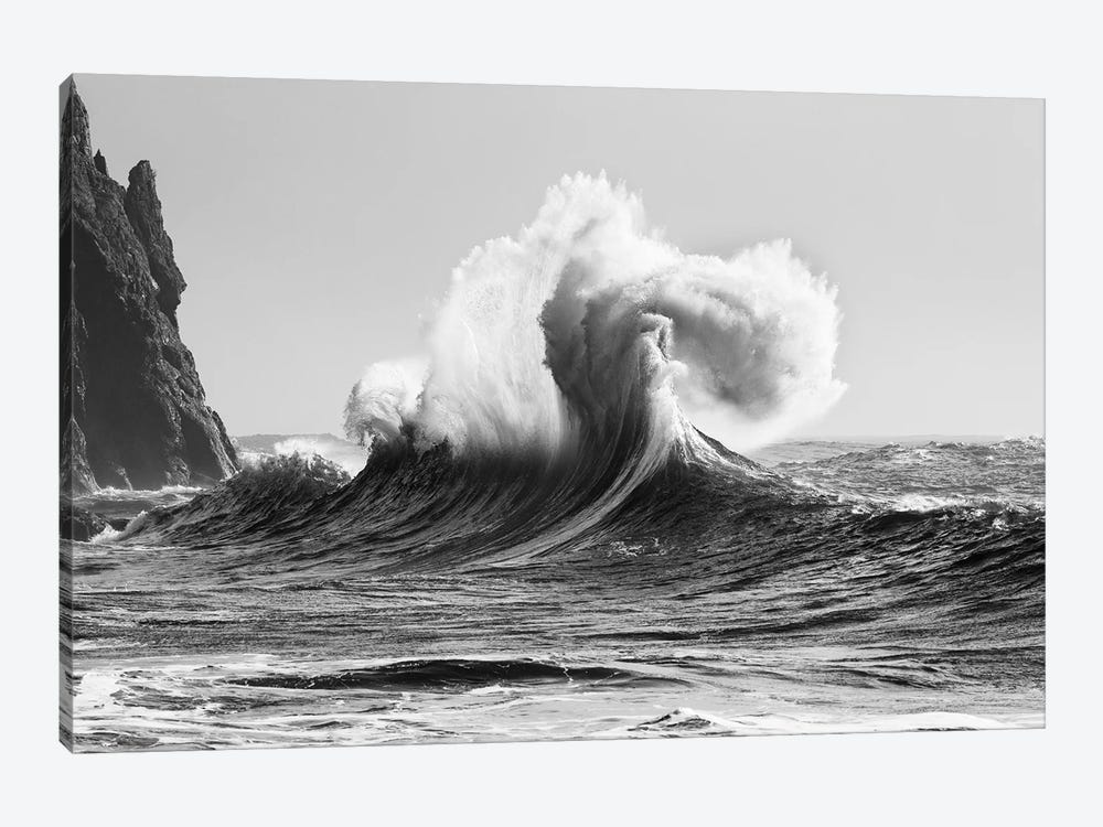 Scenic view of wave, Cape Disappointment, Oregon, USA by Panoramic Images 1-piece Canvas Art