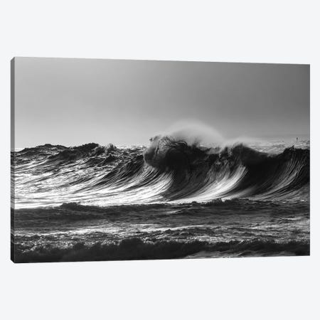 Scenic view of waves, Cape Disappointment, Oregon, USA Canvas Print #PIM15731} by Panoramic Images Canvas Artwork