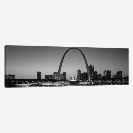 Skyline, St. Louis, MO, USA Canvas Print #PIM15746} by Panoramic Images Canvas Art