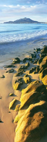 Mexico: Sunrise over sea and beach, Cabo Pulmo National Park, Baja California Sur, Mexico by Panoramic Images