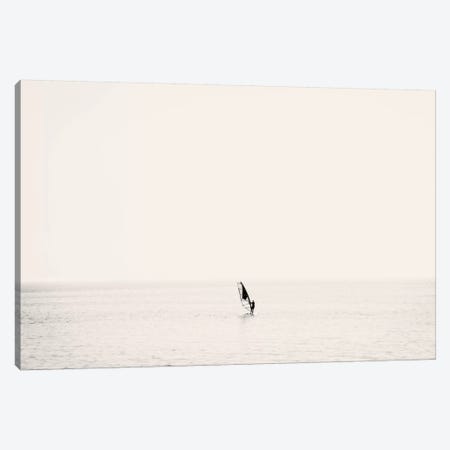 Surfer in the bay, San Francisco Bay, Alameda, California, USA Canvas Print #PIM15779} by Panoramic Images Canvas Artwork