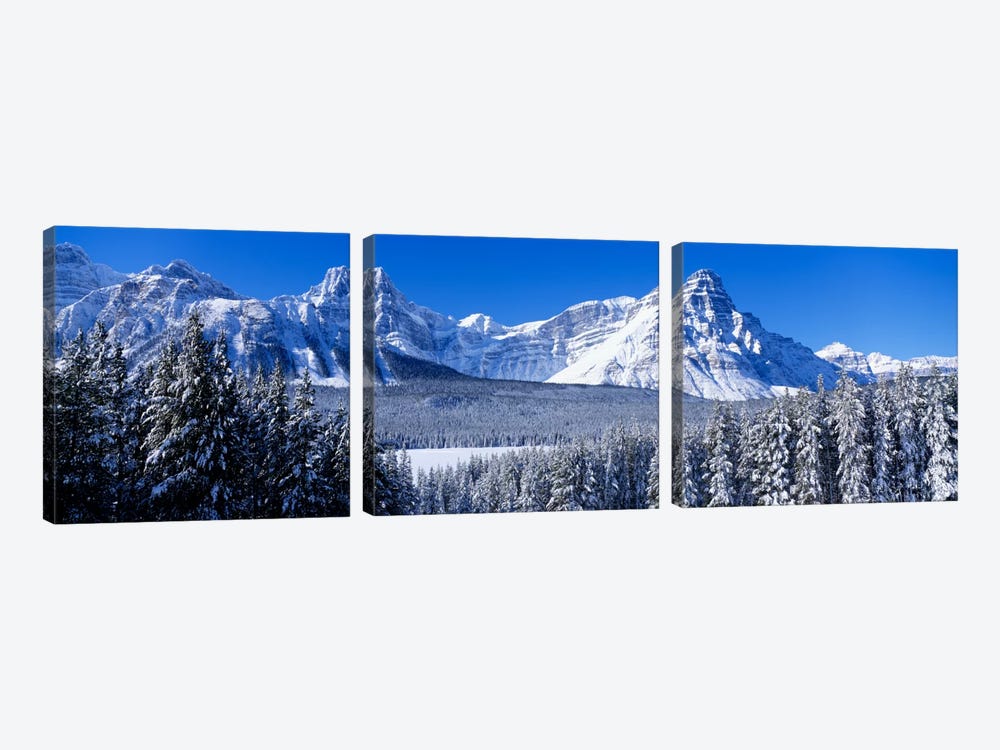 Banff National Park Alberta Canada by Panoramic Images 3-piece Canvas Wall Art