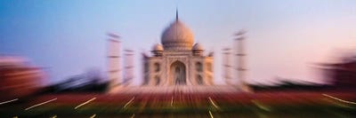 Taj Mahal exterior view, Agra, Uttar Pradesh, India by Panoramic Images canvas print