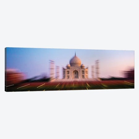 Taj Mahal exterior view, Agra, Uttar Pradesh, India Canvas Print #PIM15782} by Panoramic Images Canvas Art Print