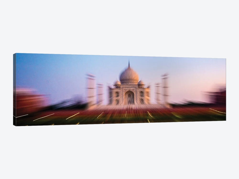 Taj Mahal exterior view, Agra, Uttar Pradesh, India by Panoramic Images 1-piece Canvas Print