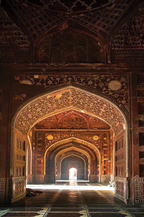 Taj Mahal interior, Agra, Uttar Pradesh, India