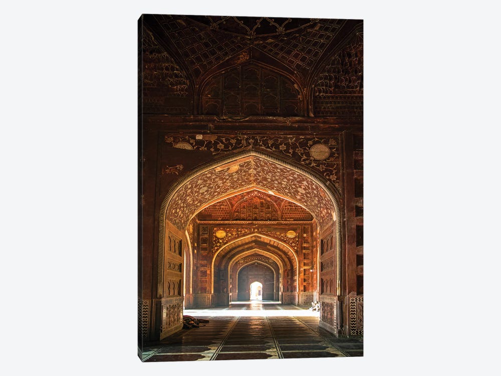 Taj Mahal interior, Agra, Uttar Pradesh, India by Panoramic Images 1-piece Canvas Print