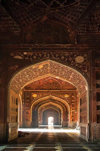 Arches: Taj Mahal interior, Agra, Uttar Pradesh, India by Panoramic Images