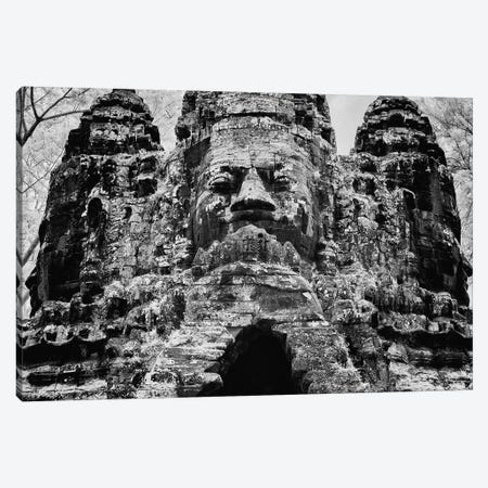 The south gate of the Khmer temple complex of Angkor Thom, Siem Reap, Cambodia Canvas Print #PIM15789} by Panoramic Images Canvas Print