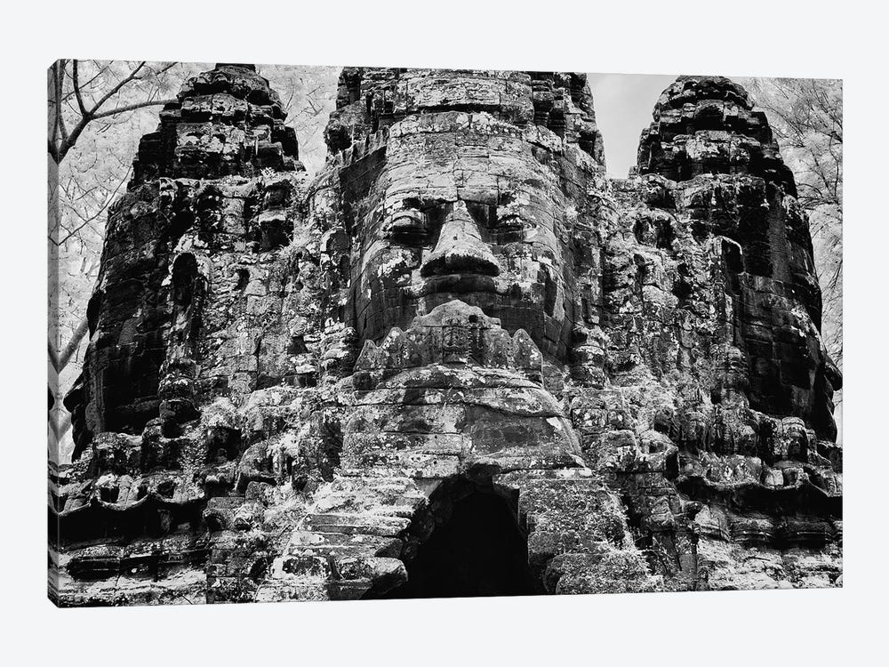The south gate of the Khmer temple complex of Angkor Thom, Siem Reap, Cambodia by Panoramic Images 1-piece Canvas Wall Art