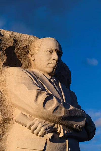 Washington, D.C.: The Stone Of Hope (Lei Yixin), Martin Luther King Jr. Memorial, West Potomac Park, National Mall, Washington, D.C. by Panoramic Images