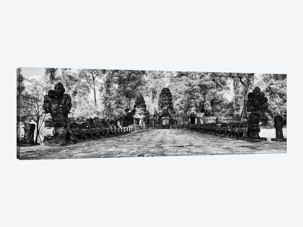 The west gate of the Khmer temple of Preah Khan, Siem Reap, Cambodia by Panoramic Images 1-piece Canvas Art Print