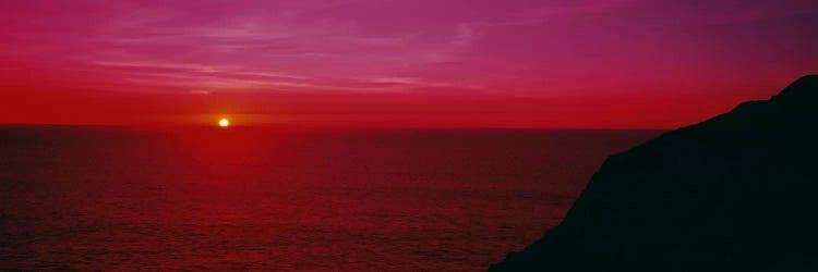 A Majestic Fuchsia Sunset by Panoramic Images wall art