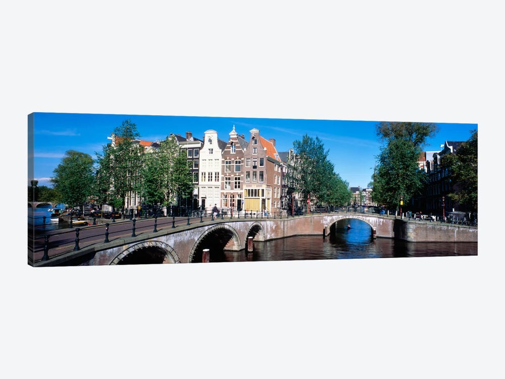 Row Houses, Amsterdam, Netherlands by Panoramic Images 1-piece Canvas Print