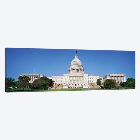 United States Capitol Building, Washington DC, USA Canvas Print #PIM15815} by Panoramic Images Canvas Artwork