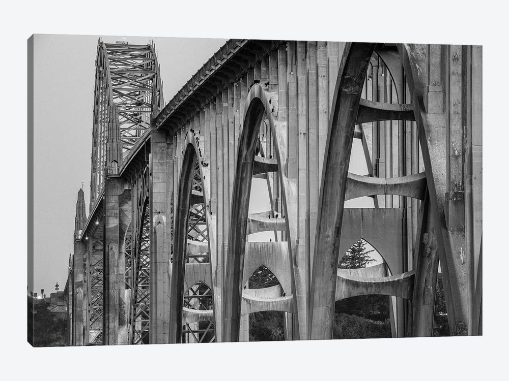 View of a bridge, Newport, Lincoln County, Oregon, USA by Panoramic Images 1-piece Art Print